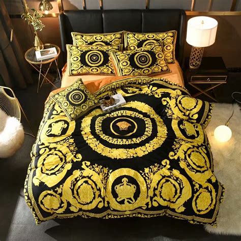 replica versace bedding set|versace bedroom furniture set.